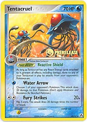 Pokemon Promo Card - Tentacruel (Prerelease)