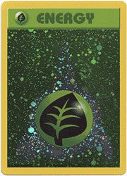Pokemon Promo Card - Grass Energy Holofoil