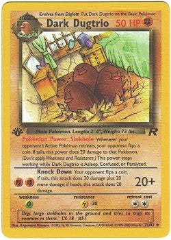 rare diglett pokemon card Pokemon Team Rocket Rare Card