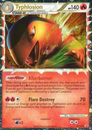 Pokemon Ultra Rare Promo Card - Typhlosion (Prime) HGSS09