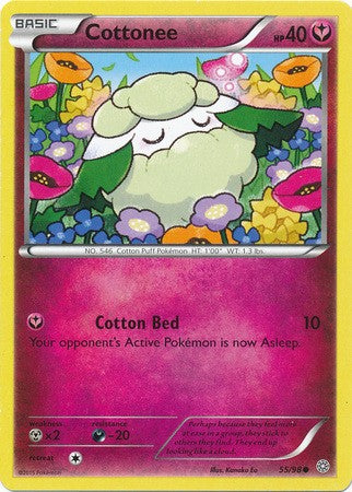cottonee pokemon card Mx2 / None / 1 SV Cottonee 55/98 COMMON - Pokemon