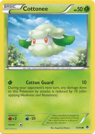 cottonee pokemon card value Pokemon Emerging Powers Cottonee #10