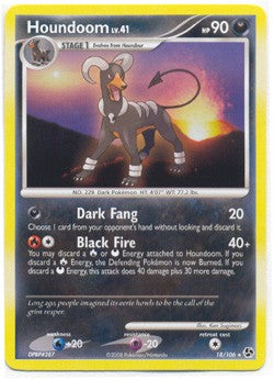 Pokemon Diamond & Pearl Great Encounters - Houndoom (Rare) Card