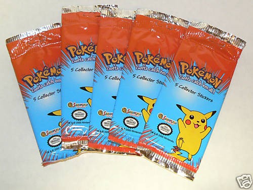 Pokemon Gotta Catch 'Em All! Collector Stickers Pack