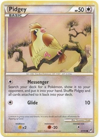 Pidgey - 67/95 - Common Call of Legends