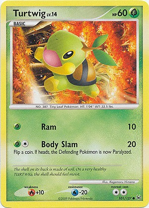 Turtwig (101/127) [Platinum: Base Set] Moderately Played