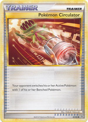 Pokemon Card HS Unleashed Single Uncommon Pokemon Circulator 81/95