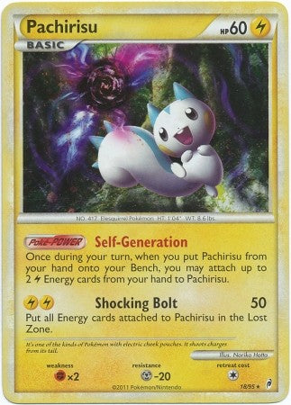 pokemon pachirisu card Single GREAT ENCOUNTERS Violet Base Set Singles Pachirisu | Brilliant Stars |