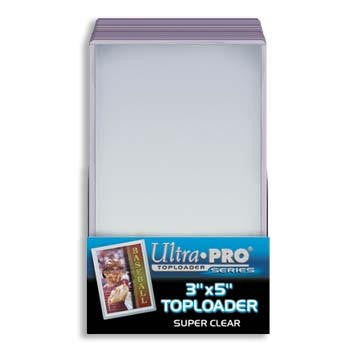 Ultra Pro 3x5 Toploader Pack