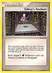 Pokemon EX Power Keepers Uncommon Card - Sidney's Stadium 82/108