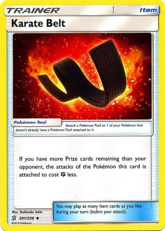 Karate Belt - 201/236 - Uncommon Sun & Moon: Unified Minds