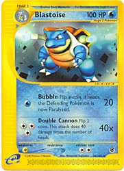 Pokemon Expedition Blastoise 36/165 Rare Single Card