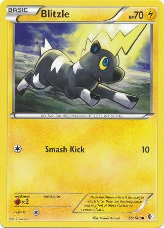 Blitzle 56/149 - Pokemon Boundaries Crossed Common Card