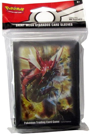 Pokemon Mega Shiny Gyarados 65ct Standard Sized Sleeves