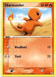 Pokemon EX Fire Red & Leaf Green - Charmander