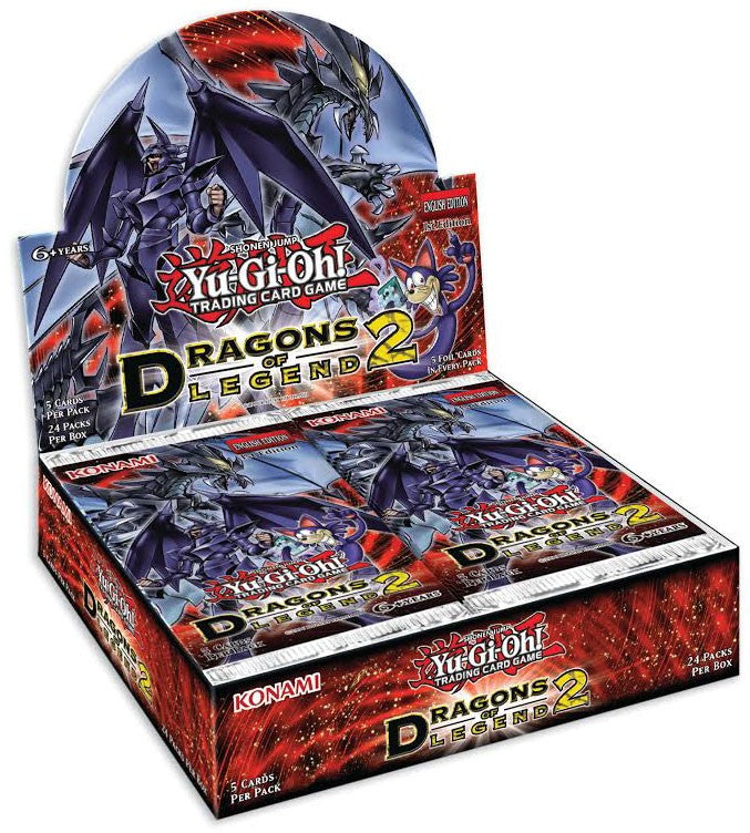 YuGiOh Dragons of Legend 2 Booster Box