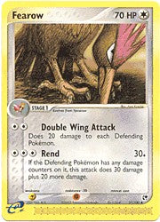 Pokemon Sandstorm Uncommon Card - Fearow 37/100
