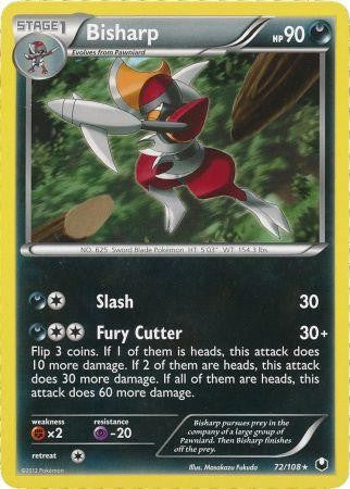 Pokemon Dark Explorers Rare Card - Bisharp 72/108 PokeOrder.com Pokemon Dark Explorers Rare Card - Bisharp 72/108 PokeOrder.com