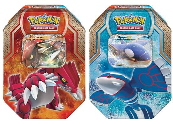 Pokemon Legends of Hoenn Tin Set (2 Pokemon Tins)