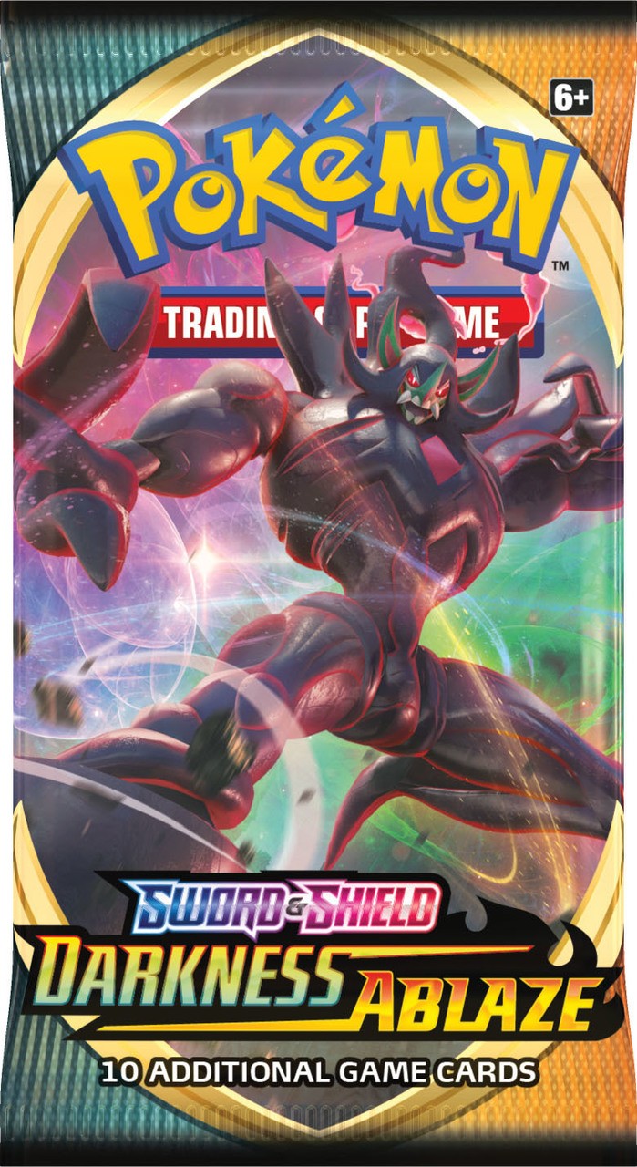 pokemon darkness ablaze booster packs POKEMON: SWORD & SHIELD
