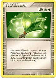 Pokemon EX Hidden Legends - Life Herb