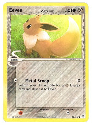 Pokemon EX Delta Species- Eevee