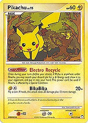 Pokemon Diamond & Pearl Mysterious Treasures- Pikachu