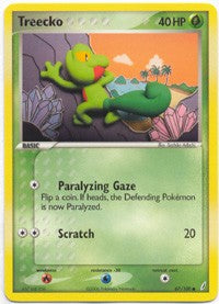 Pokemon EX Crystal Guardians - Treecko