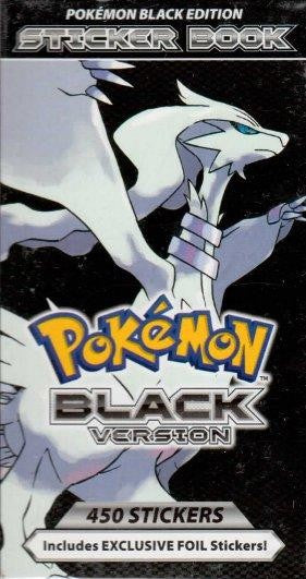 Pokemon Black Edition Sticker Book