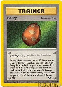 Pokemon Neo Genesis Common Berry #99 Pokemon Neo Genesis Common Berry #99