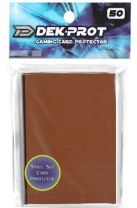 Dek Prot YuGiOh Sized Card Sleeves - Mocha Brown (50 Card Sleeves) PokeOrder.com Dek Prot YuGiOh Sized Card Sleeves - Mocha Brown (50 Card Sleeves) PokeOrder.com