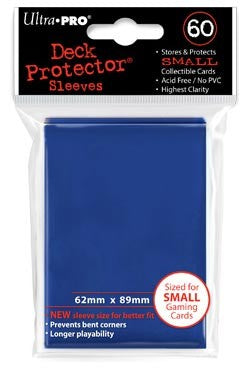 Ultra Pro Small Sized Sleeves - Blue (60 Card Sleeves) PokeOrder.com Ultra Pro Small Sized Sleeves - Blue (60 Card Sleeves) PokeOrder.com