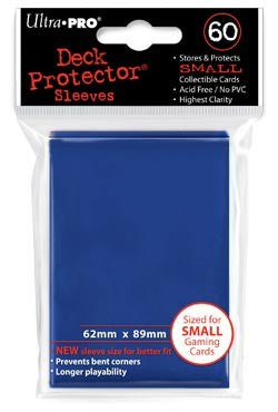 Ultra Pro Small Sized Sleeves - Blue (60 Card Sleeves)