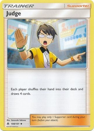 Judge 108/131 Uncommon - Pokemon Sun & Moon Forbidden Light Card