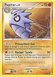 Pokemon Diamond & Pearl Mysterious Treasures-Pupitar