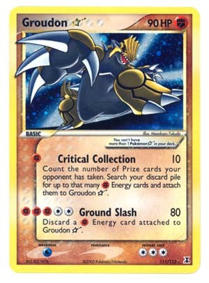 Pokemon EX Delta Species- Shining Groudon