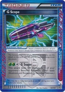 G Scope 93/101 - Pokemon Plasma Blast Holo Rare Card
