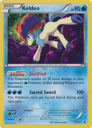 Keldeo Holo Promo - XY191