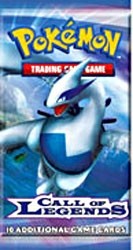 Pokemon Call Of Legends Booster Pack (10 Cards Per Pack)