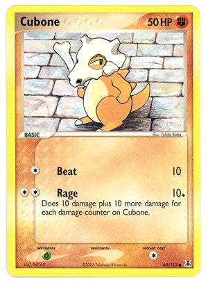 Pokemon EX Delta Species- Cubone