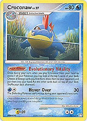 Pokemon Diamond & Pearl Mysterious Treasures- Croconaw