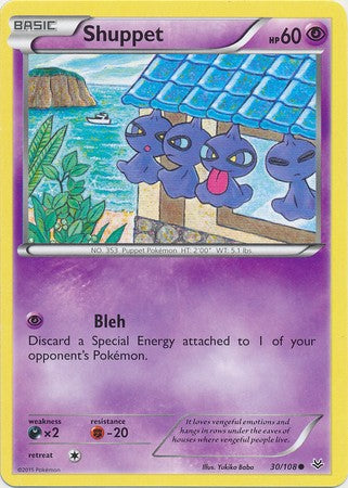 Shuppet 30/108 Common - Pokemon XY Roaring Skies Card