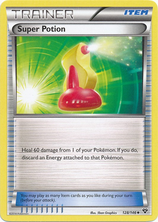 Super Potion 128/146 - Pokemon XY Uncommon Trainer Card Super Potion 128/146 - Pokemon XY Uncommon Trainer Card