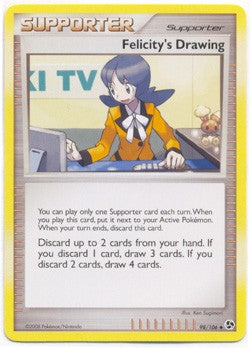 Pokemon Diamond & Pearl Great Encounters - Felicity's Drawing