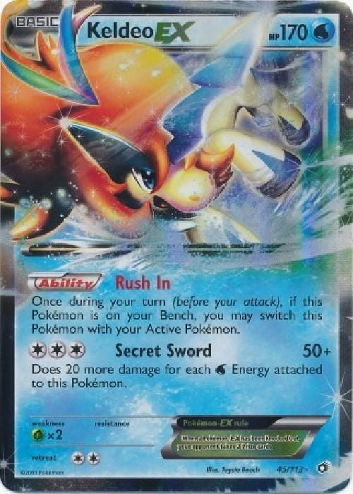 Keldeo EX 45/113