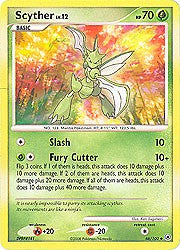Pokemon Diamond and Pearl Majestic Dawn- Scyther(Uncommon)