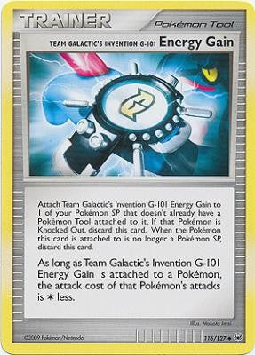 Pokemon Platinum Edition Uncommon Card - Energy Gain 116/127 PokeOrder.com Pokemon Platinum Edition Uncommon Card - Energy Gain 116/127 PokeOrder.com
