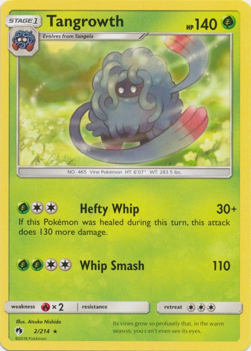 Tangrowth - 2/214 Pokemon » SM Lost Thunder Rare
