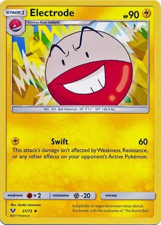 Electrode - 31/73 - Uncommon Sun & Moon: Shining Legends