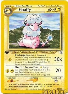 Pokemon Neo Genesis - Flaaffy